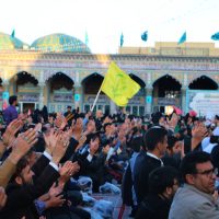 گلچین تصاویر خدام مهدوی در نیمه شعبان مسجد مقدس جمکران