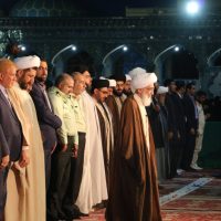 اقامه نماز جماعت نیمه شعبان حجت الاسلام نوری همدانی